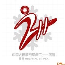 中国人民解放军第二一一医院标志