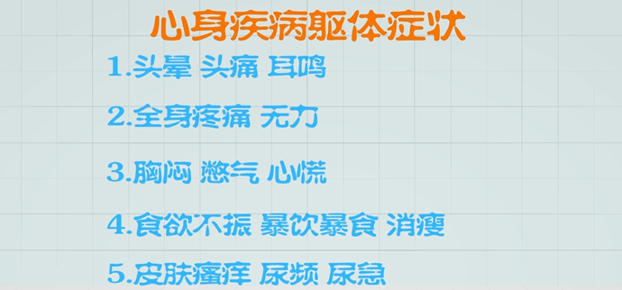 心身疾病有哪些特点封面