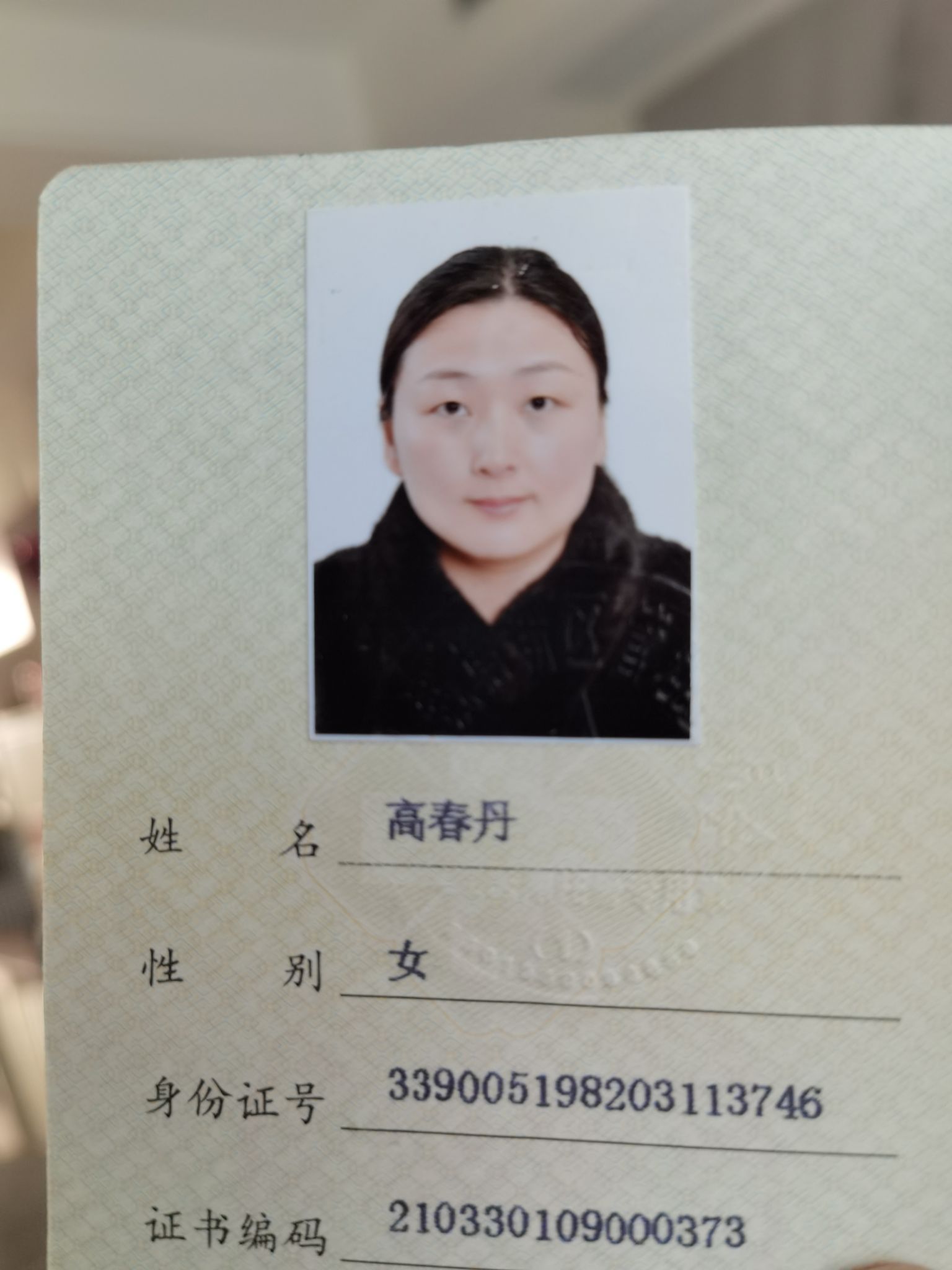 高春丹头像