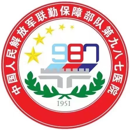 联勤保障部队第九八七医院标志